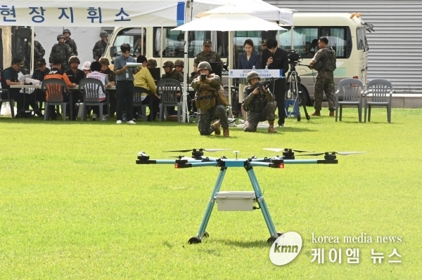 수원시, ‘2023 을지연습’ 실제훈련… ‘드론 테러 대비 통합대응훈련’