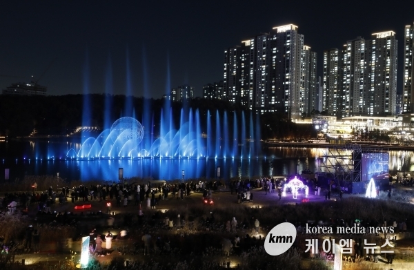 화성시, 동탄호수공원 루나분수 새로운 콘텐츠 개발 착수
