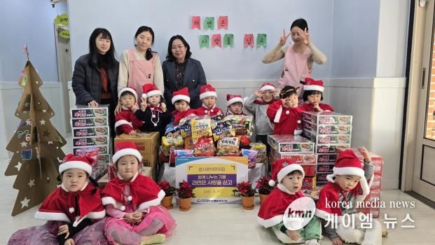 안성시동부무한돌봄네트워크팀 참사랑어린이집과 함께 나누는 기쁨 ‘라면은 사랑을 싣고’ 진행