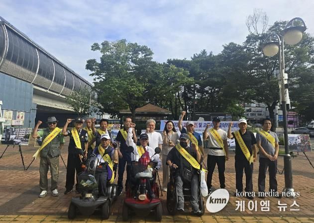 한국교통장애인협회 경기도협회 동두천시지회, 교통사고 줄이기 캠페인 전개