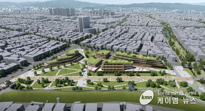 수원 영화 혁신지구 조감도(안)