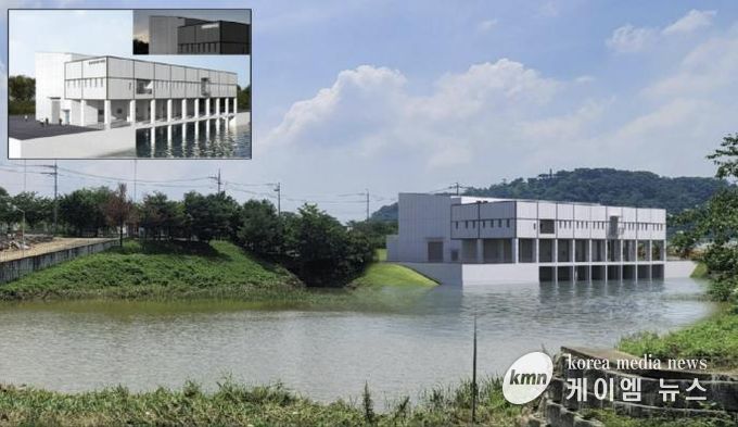 강매제2배수펌프장 조감도