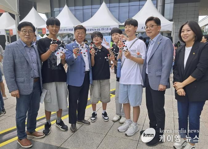 성남시청소년창의과학축제 참가 내빈 사진