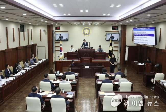 제295회 광명시의회 임시회 폐회