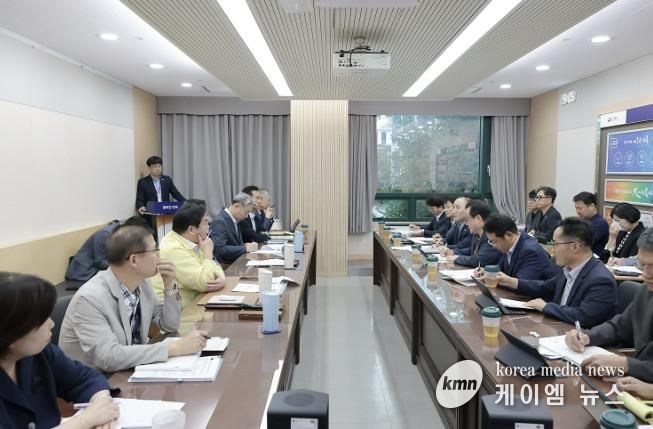 시흥시, 중대재해 예방 안전점검 회의 열어