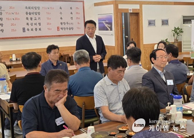 포천시, 품목농업인연구회와 농업발전 방안 모색 조찬간담회 개최