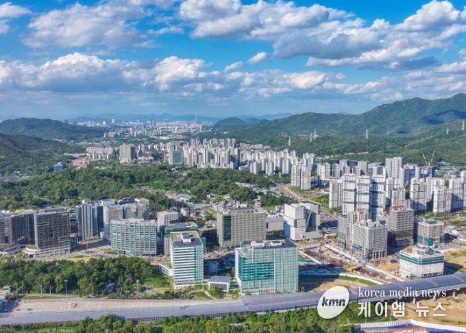 과천지식정보타운 전경