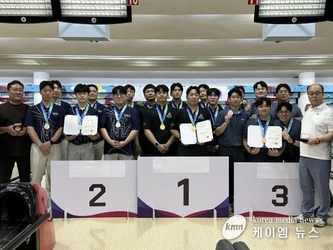 광주시청 볼링팀, 제44회 대한체육회장기 전국대회 종합 2위 쾌거