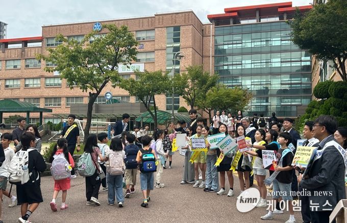 인천북부교육지원청, 하반기 유관기관 합동 교통안전 캠페인 실시