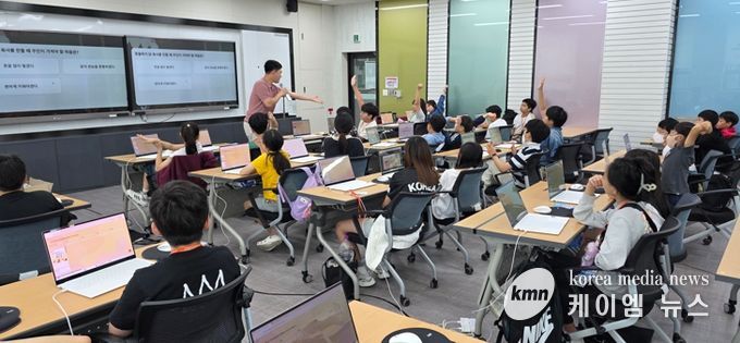 인천광역시교육청AI융합교육원, 창의융합캠프로 동물복지와 환경의 소중함 배워