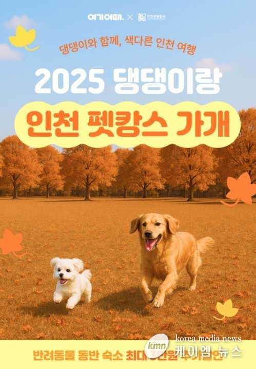 '2025 댕댕이랑 인천 펫캉스 가개' 포스터