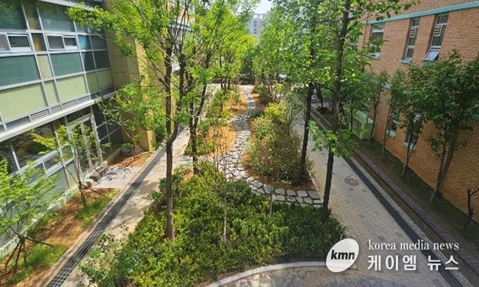 남동구 남동고등학교 학교숲(2025년 조성)