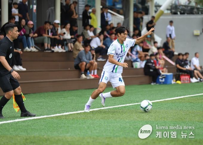 남양주시민축구단, 서울중랑축구단 상대로 2-1 극적 승리…리그 1위 수성