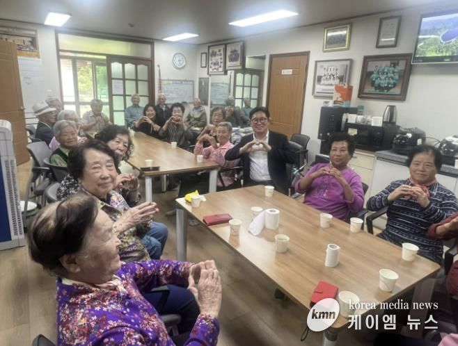 가평 청평면, ‘추석맞이 경로당 방문’ 실시