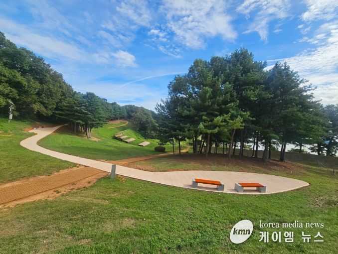 덕포진 가포대 및 야외학습장 정비를 마친 모습