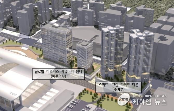 KTX광명역세권 복합개발 조감도(안)