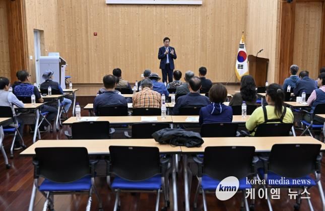 양평군, 정원 산림 현장 근로자 대상 안전보건 역량 강화 나서