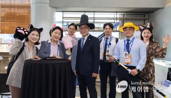 부천시의회 김병전 의장, 부천국제만화축제서 만화도시 위상 강조