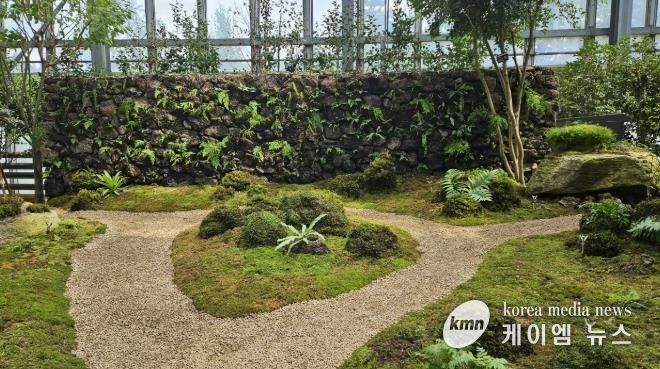 화성시우리꽃식물원 이끼원 모습