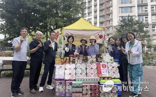 작은 기부가 모여 큰 사랑이 되는 곳, 구리시 갈매동 찾아가는 행복 가득 · 드림 냉장고