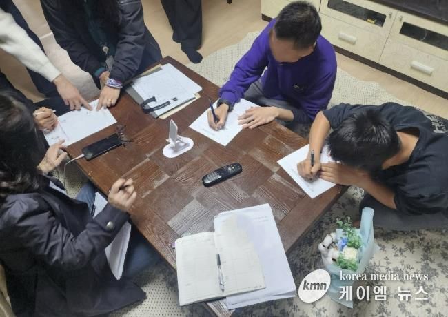 부천시장애인인권센터 실태조사 모습