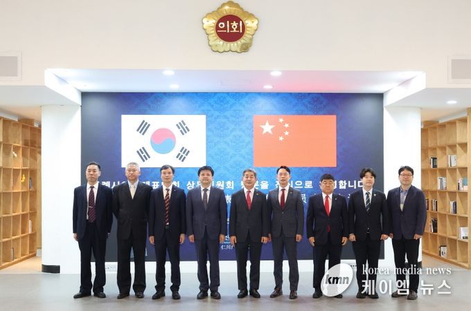 인천시의회와 중국 다롄시인민대표대회, 중단된 교류 재개 한목소리