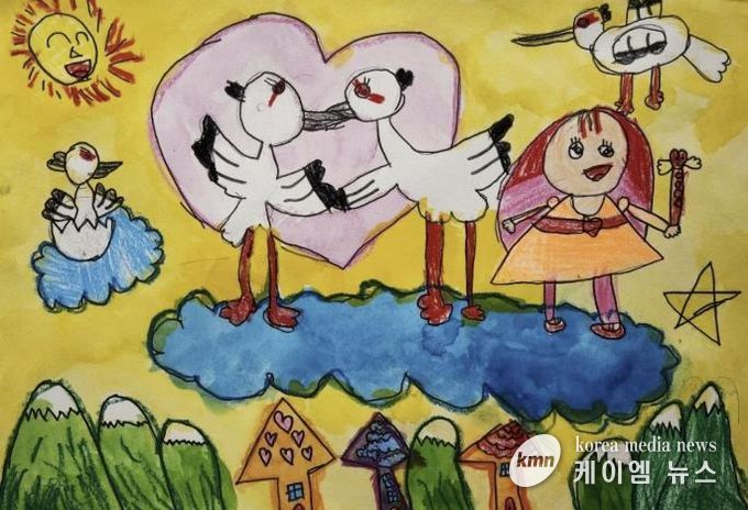 유치부 황새최고상 박아인(황새랑 구름 여행)