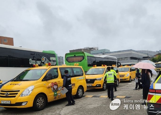 평택시, 2025년 하반기 어린이 통학버스 합동 안전 점검