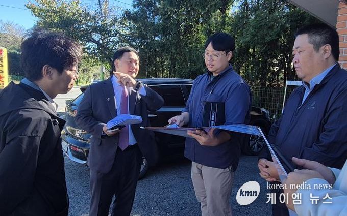 경기도의회 고준호 의원, '파주시 광탄면 기산2리·영장1리 보행환경 개선사업' 특조금 확보 이어 현장 점검