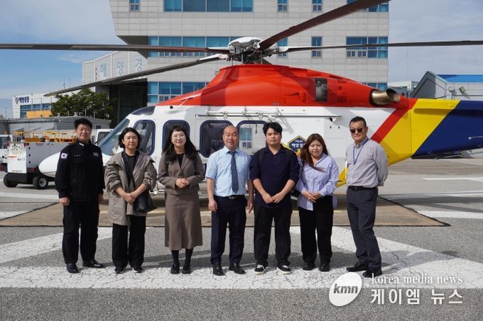 수어통역사, 해양경찰 현장견학