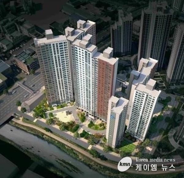 삼신6차아파트 지구 배치도