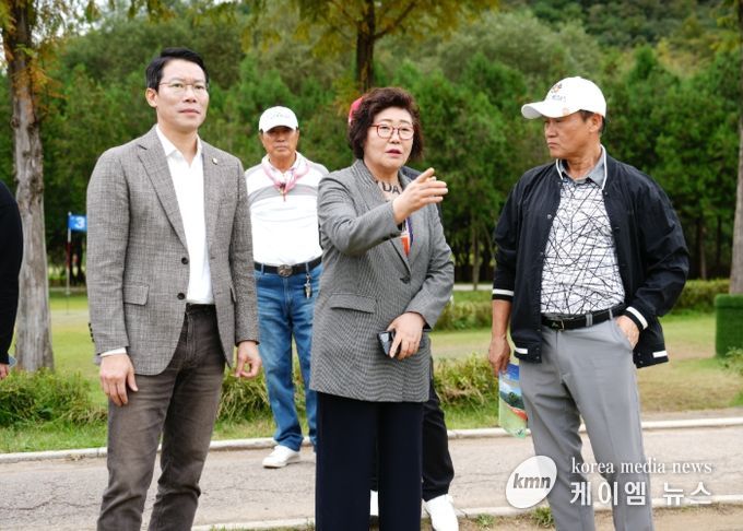 포천시의회, 화천군 파크골프장 벤치마킹 실시