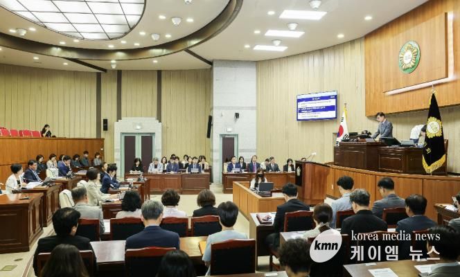 의왕시의회, 제315회 임시회 22일 개회