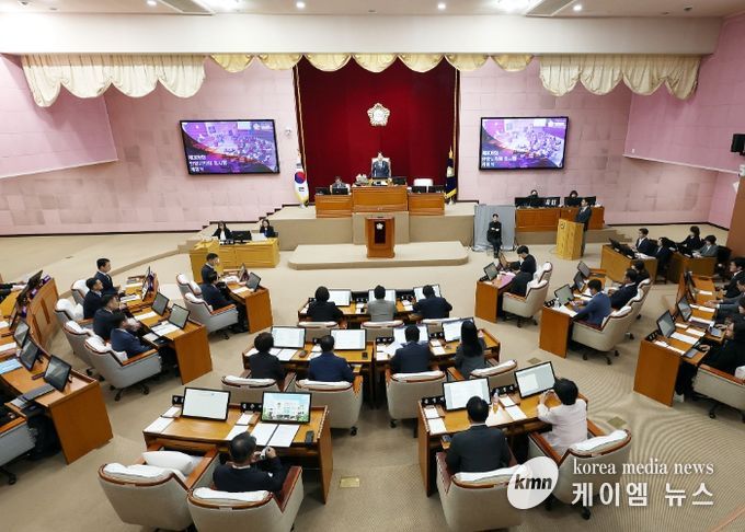 안양시의회, 제306회 임시회 개회