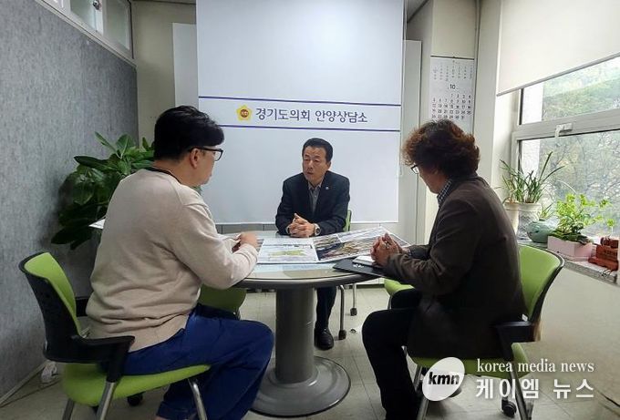 경기도의회 김성수 의원, 안양시 지역 현안사업 추진 상황 업무보고 받아