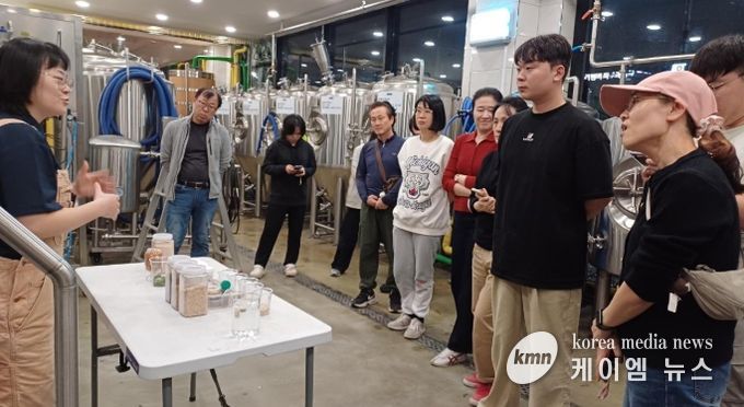 이천시 관고동, 10월‘로망학습’으로 브루어리 투어 진행