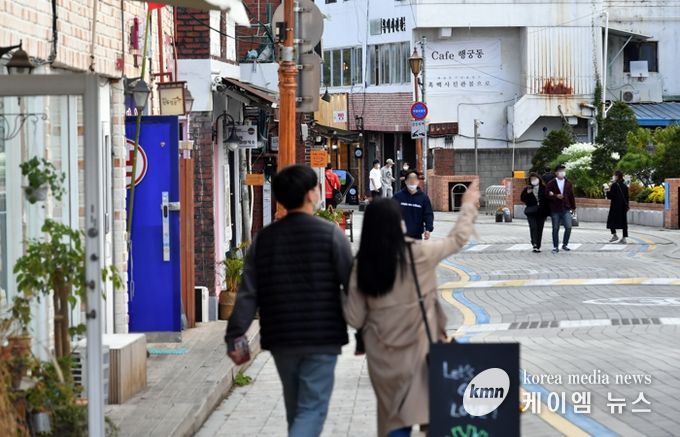 행리단길 전경
