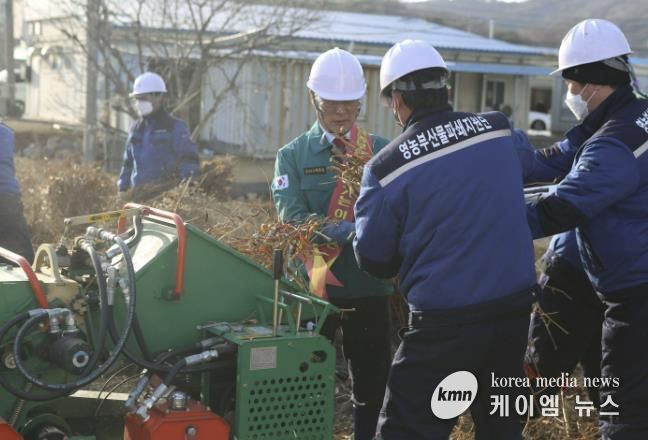 홍성군, 농가 영농부산물 처리 부담 덜어준다