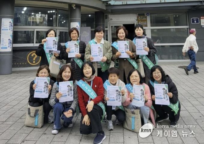 수원시 팔달구, 인구주택총조사 비대면 응답 독려 거리홍보 추진