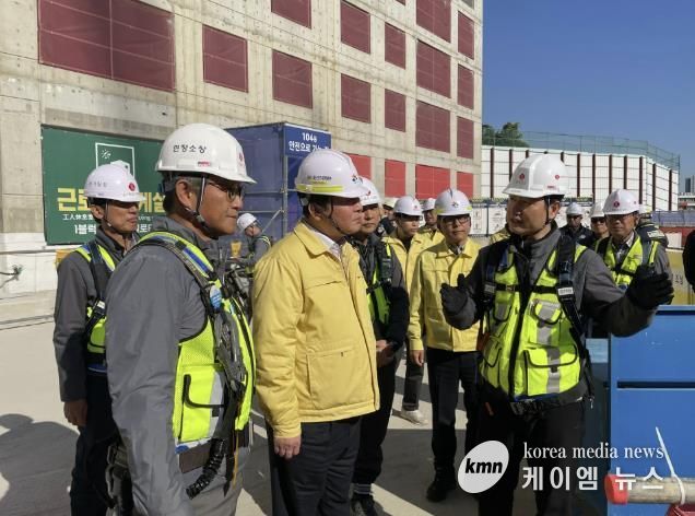 시흥시, 민관 합동 건설공사장 현장점검 '10월 안전점검의 날' 캠페인 전개