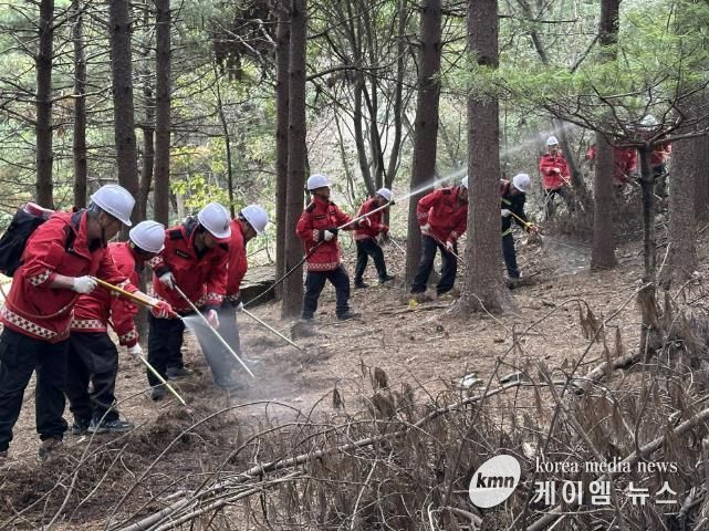산불대비역량강화훈련