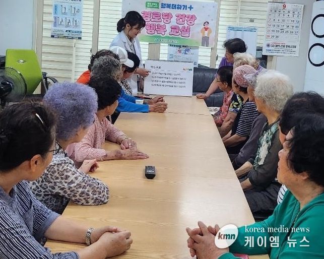 송탄보건소, 찾아가는 만성질환 관리 교육 실시