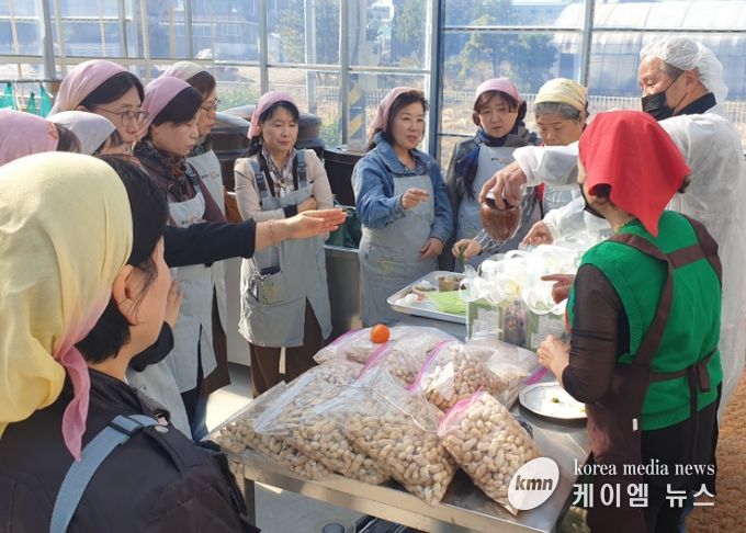 어린이집연합회 농장체험 모습