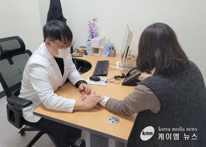 대곶면 보건지소 진료 모습