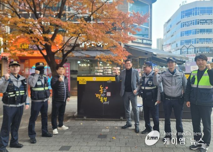 ‘먹고 놀자 옥정에서’… 양주시, 불법광고물 방지 시트로 지역 상권 살린다