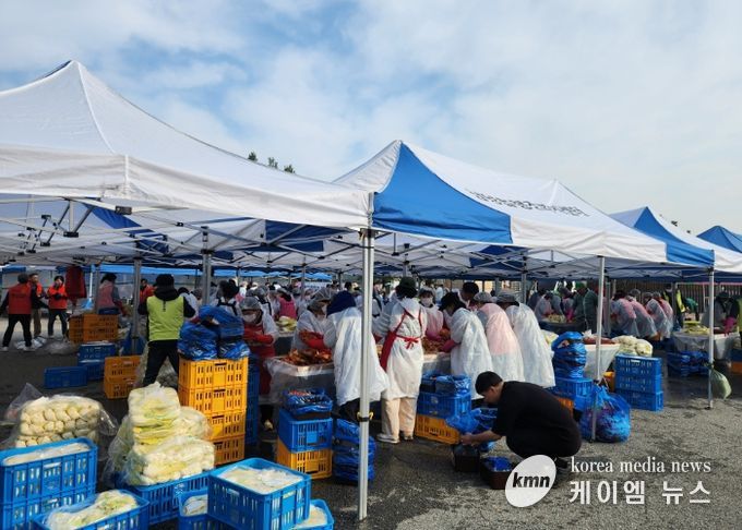 남양읍 김장행사 현장사진