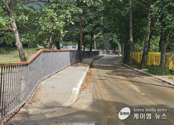 삼상리 취약계층 도로정비사업