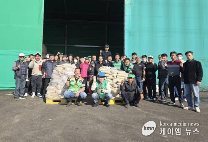 광주시 초월읍, 겨울철 강설 대비 제설제 주머니 2천개 제작 완료