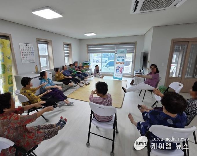 여주시보건소, 방문건강관리사업 '경로당 소그룹 프로그램'으로 만성질환 관리 실천력 향상