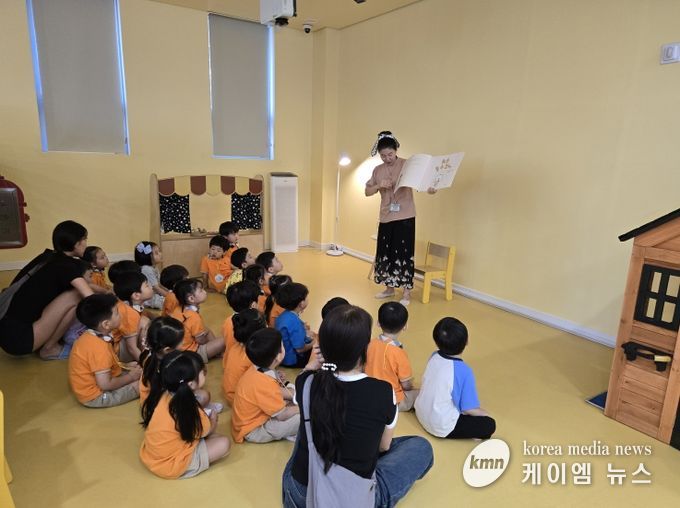 유아 도서관 체험교실 자원봉사활동 지원